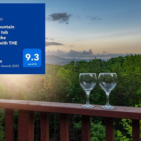 Private Mountain Cabin, Hot Tub Escape In The Smokies, With The View 塞维尔维尔 外观 照片